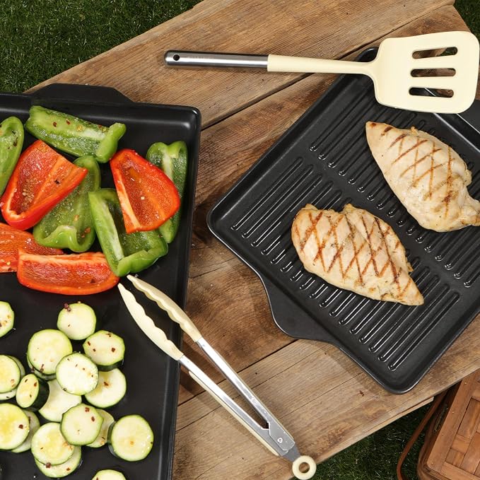 Larder & Vine 12-Piece Silicone Kitchen Cooking Utensils Set - Image 2