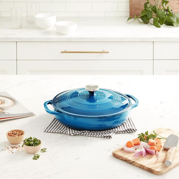 Lodge Essential Enamel Braiser - Image 4