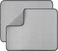 SUBEKYU Dish Drying Mat for Kitchen Counter, Microfiber Absorbent Dishes by SUBEKYU