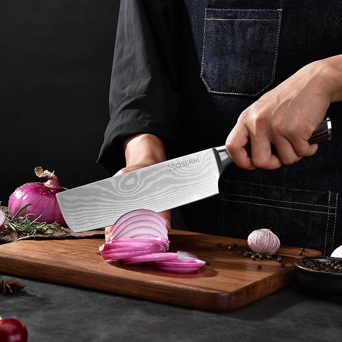 Gift-Ready Knife Set, Japanese Style 8-Piece Kitchen Knife Set - Image 6