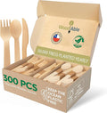 Disposable Wooden Cutlery Set by WoodAble