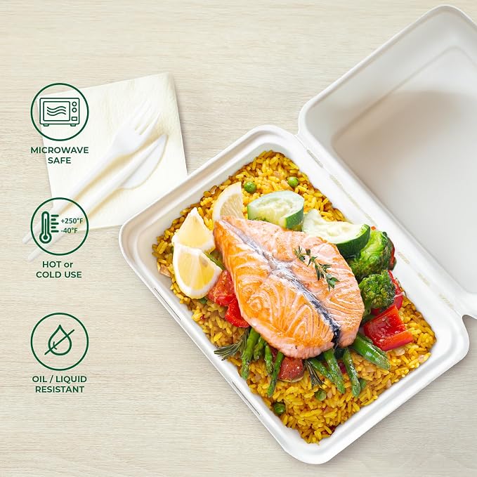 Freshware Clamshell Food Containers - Image 4