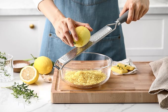 Spring Chef Stainless Steel Lemon Zester Grater - Image 7