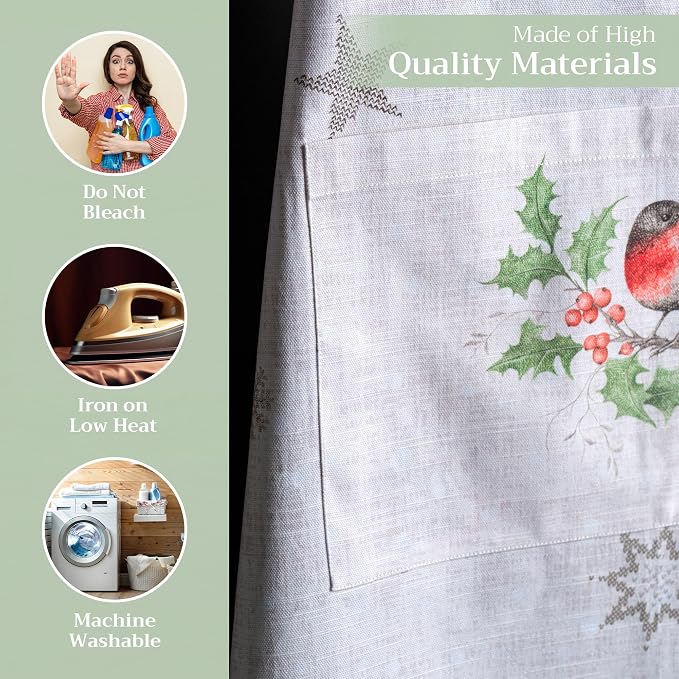 Maison d' Hermine 100% Cotton Apron - Image 3