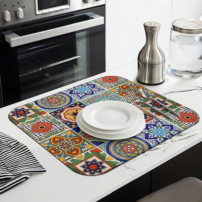 Dish Drying Mat Drainer Pads - Image 6