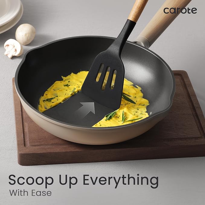CAROTE Silicone Cooking Utensils Set - Image 5