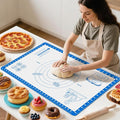 Baking Mats Silicone for Baking Sheet, non Stikc Pastry Mat for Dough Rolling by Bredominant