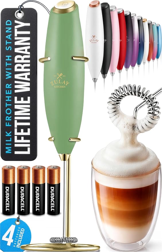 Zulay Kitchen Powerful Milk Frother Wand by ZulayKitchen