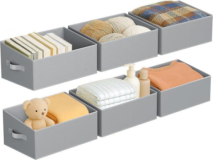 DIMJ Closet Storage Bins 6 Pack by DiMJ