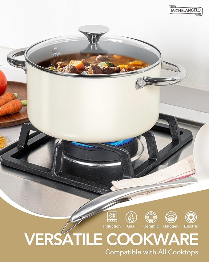 MICHELANGELO Pots and Pans Set Non Stick - Image 4