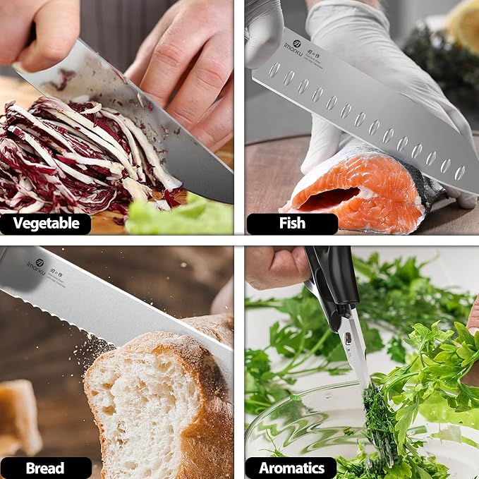 imarku® Kitchen Knife Set, Premium Razor-Sharp Chef Knives Set - Image 5