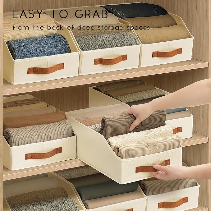 Homsorout Fabric Storage Bins for Organizing - Image 7