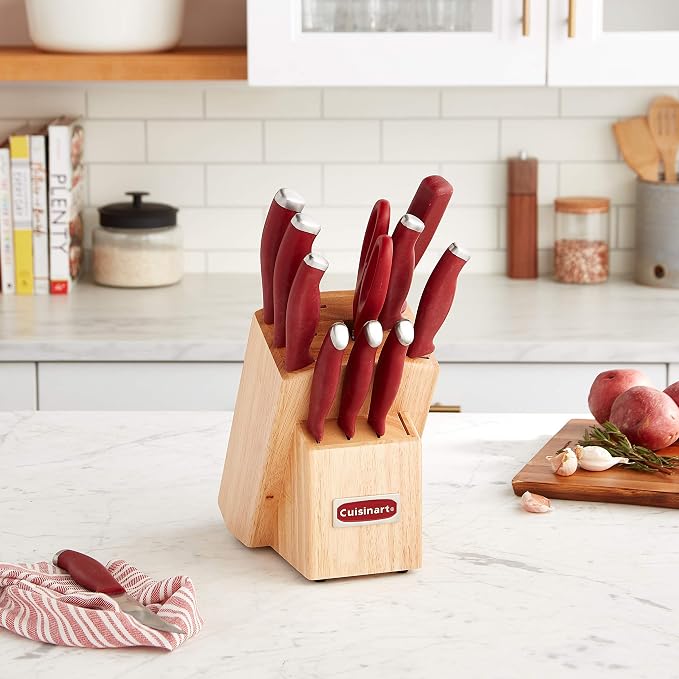 Cuisinart C77SSR-12P Color Pro Collection 12 Piece Knife Block Set - Image 17
