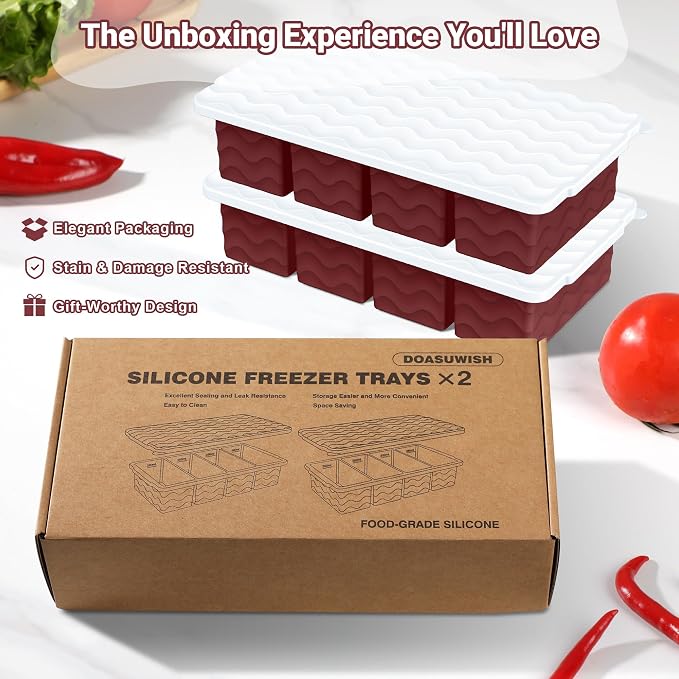 Doasuwish Silicone Freezer Tray - Image 7