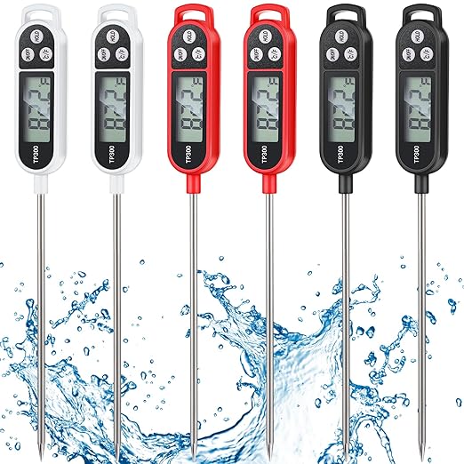 Copkim 6 Pcs Instant Read Meat Thermometer by Copkim