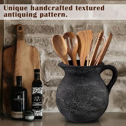 Potchen Rustic Kitchen Utensil Holder - Image 4