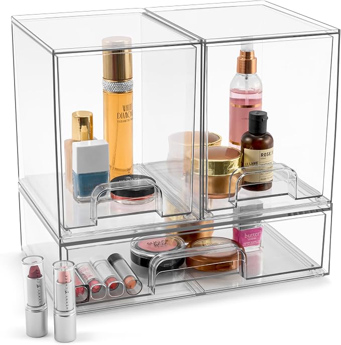 Sorbus Acrylic Storage Containers - Image 7