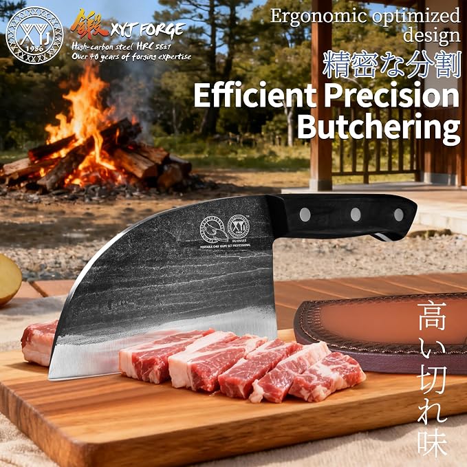 XYJ Authentic Since 1986, 6 Inch Serbian Chef Knife - Image 5