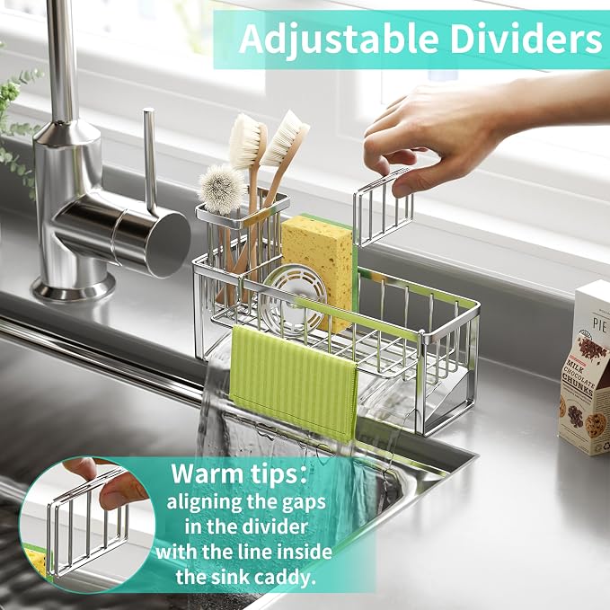 HapiRm Sponge Holder for Kitchen Sink - Image 4
