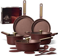 CAROTE Pots and Pans Set Nonstick, Dishwasher, RV/Camping Cookware Set by CAROTE