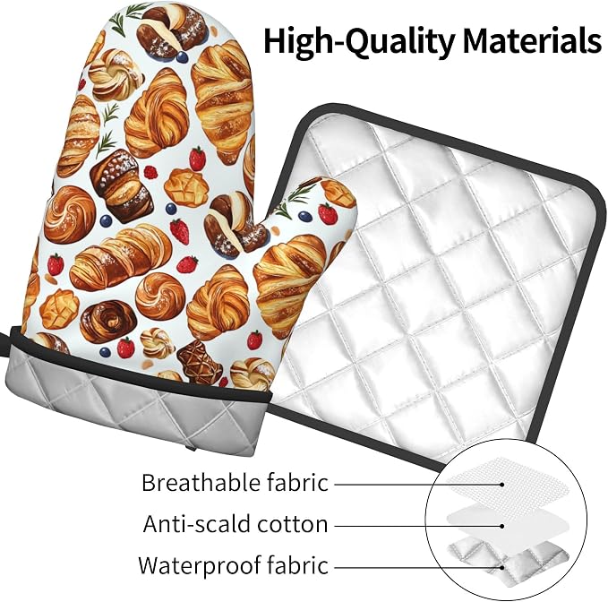 Oven Mitt and Pot Holders Sets - Image 4