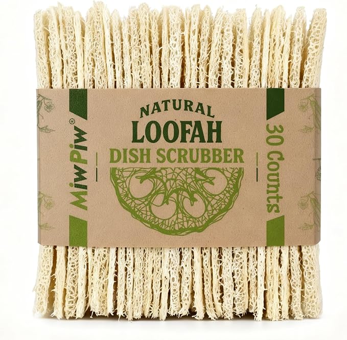 Natural Loofah Dish Sponge Multipurpose Dish Sponges - Image 7