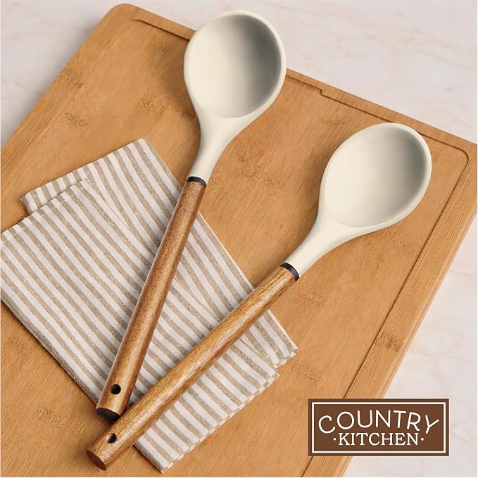 Country Kitchen Non Stick Silicone Utensil Set - Image 7