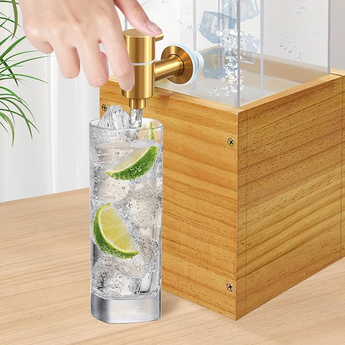 2 Gallon Large Drink Dispenser, Drink Dispenser - Image 5
