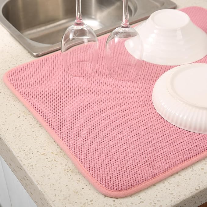 2 Pack Microfiber Dish Drying Mat - Image 9