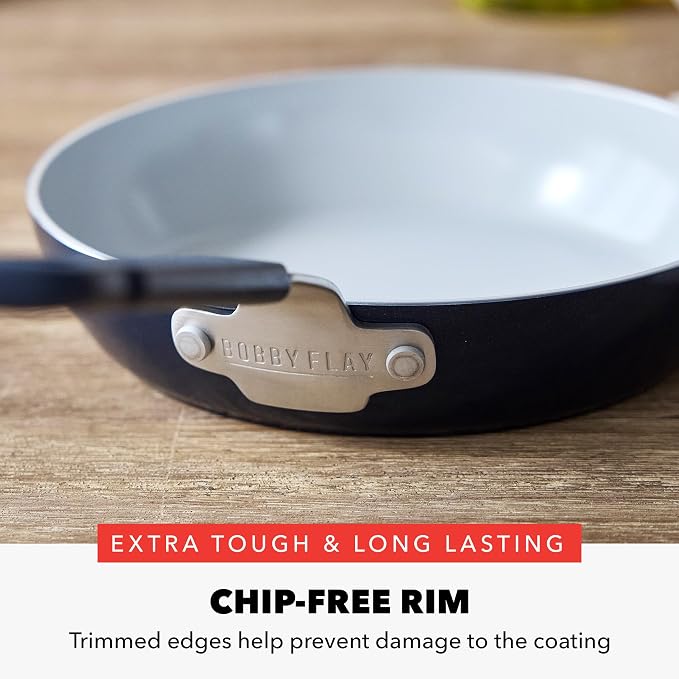 GreenPan x Bobby Flay 8" Nonstick Frying Pan Skillet, PFAS-Free Diamond Ceramic - Image 8