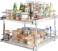 VEVOR 2 Tier 20"Wx21.2"Dx15.2"HPull Out Cabinet Organizer, Heavy Duty Slide Out by VEVOR