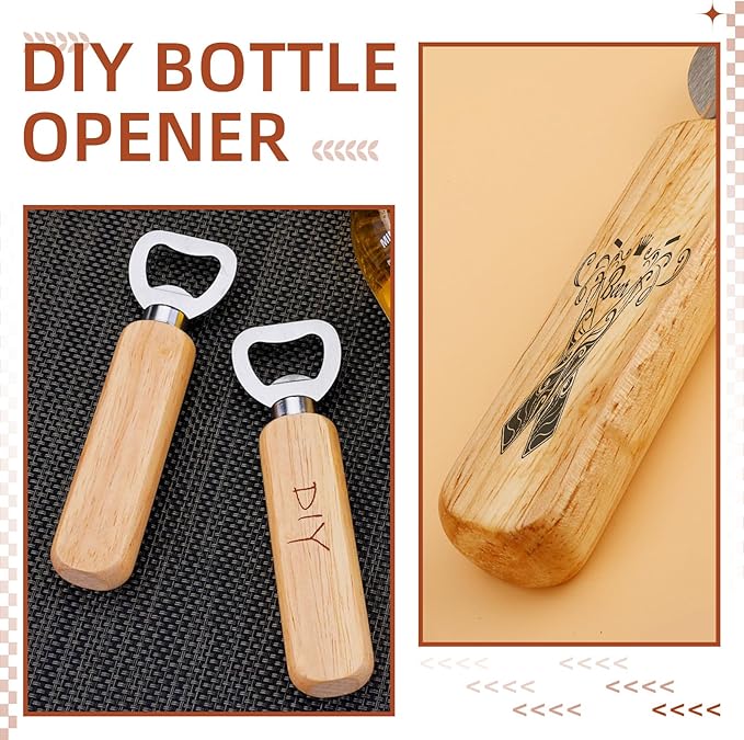 100 Pcs Wooden Bottle Opener - Image 6
