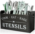 Wooden Kitchen Utensil Holder by Atooge