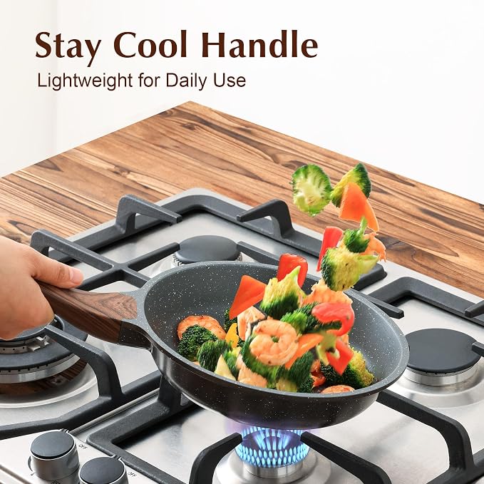 SENSARTE Nonstick Frying Pan Skillet - Image 4