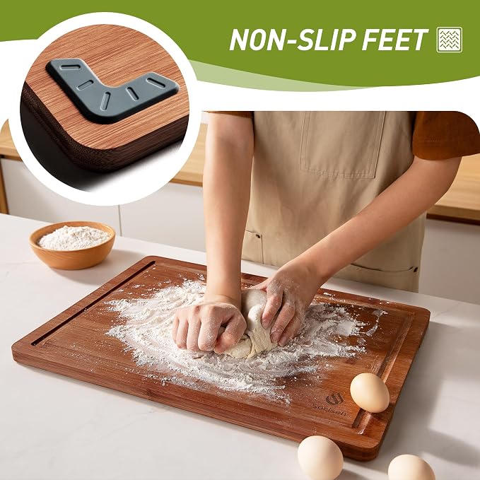 Extra Large Bamboo Cutting Board - Image 2