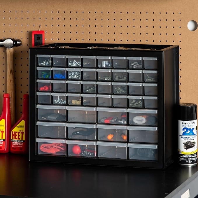 IRIS USA Small Parts Storage, Made in USA, 44-Drawer Organizer - Image 2