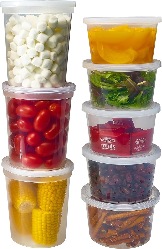 DuraHome Deli Containers with Lids by DuraHome