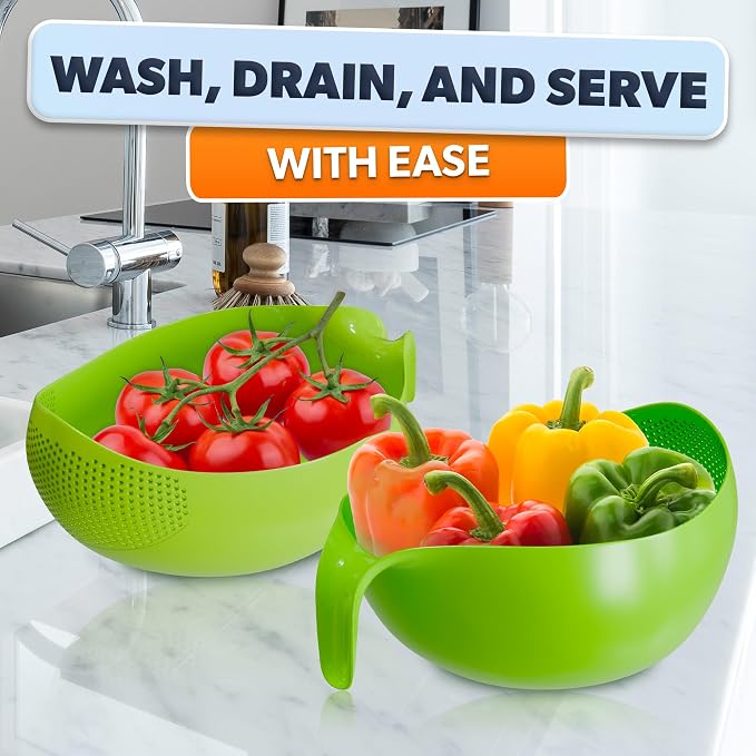 Rice Strainer with Handle - Image 9
