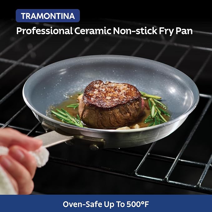 Tramontina Professional 10-Inch Ceramic Non Stick Frying Pan, Heavy-Gauge - Image 7