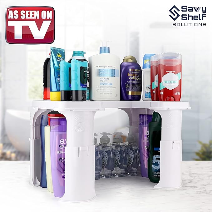 Expandable Under Sink Organizer and Storage I Bathroom Under the Sink Organizer - Image 9