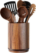 Utensil Holder, Acacia Wood Kitchen Utensil Holder by Segtenant