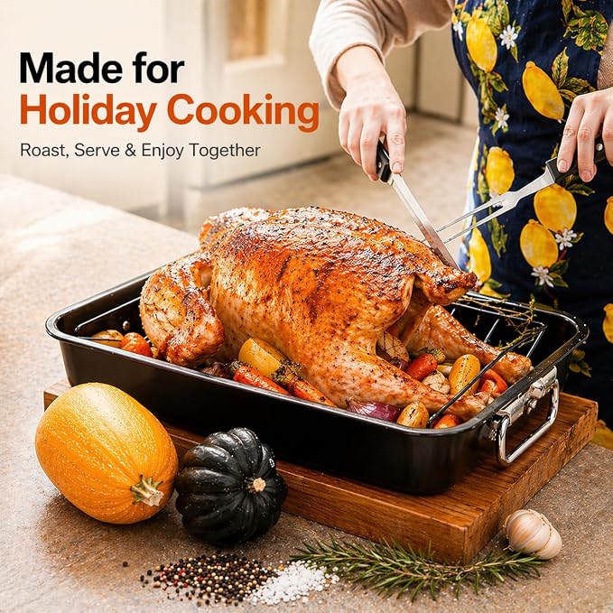 Moss & Stone 16.5” Roasting Pan - Image 5