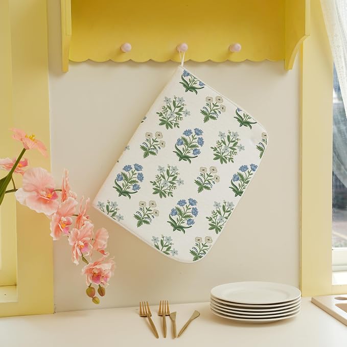 Spring Dish Drying Mat 18x24 Inches - Image 4