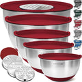 Priority Chef Stainless Steel Mixing Bowls by PriorityChef