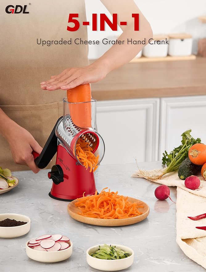 GDL Rotary Cheese Grater Hand Crank - Image 9