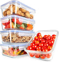 NutriChef 10 Piece Glass Food Storage Containers by NutriChef%E2%84%A2Kitchen