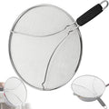 Splatter Screen for Cooking, Perforated Stainless Steel, 13 Inch Stainless by Apidgrowth