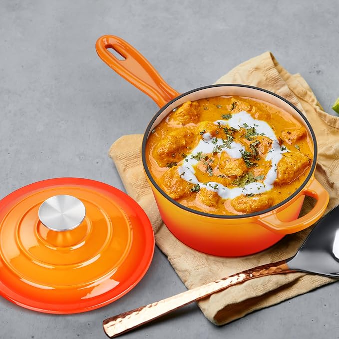 Enameled Cast Iron Sauce Pan - Image 6