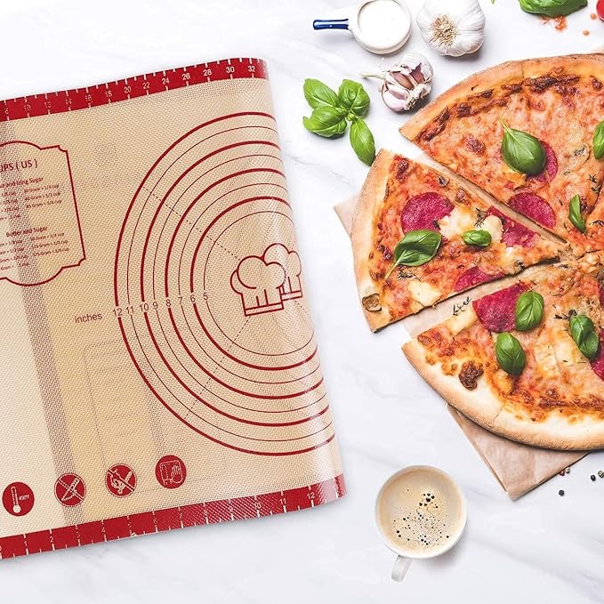Silicone Baking Mat, Reusable Food Grade Silicone Counter Mat - Image 8