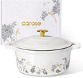 CAROTE 5QT Cast Iron Dutch Oven Pot by CAROTE